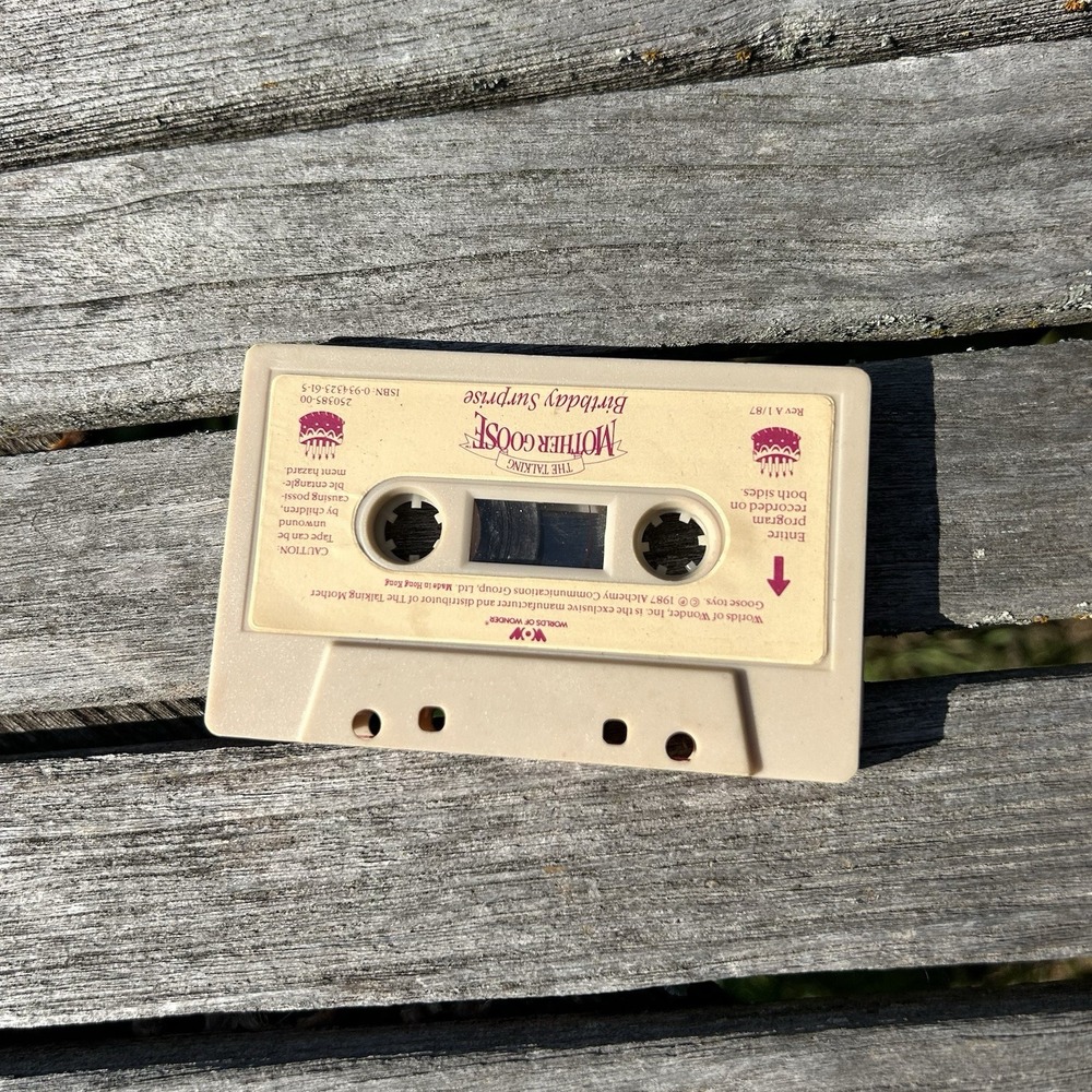 The Talking Mother Goose "Birthday Surprise" Cassette Tape ONLY‎